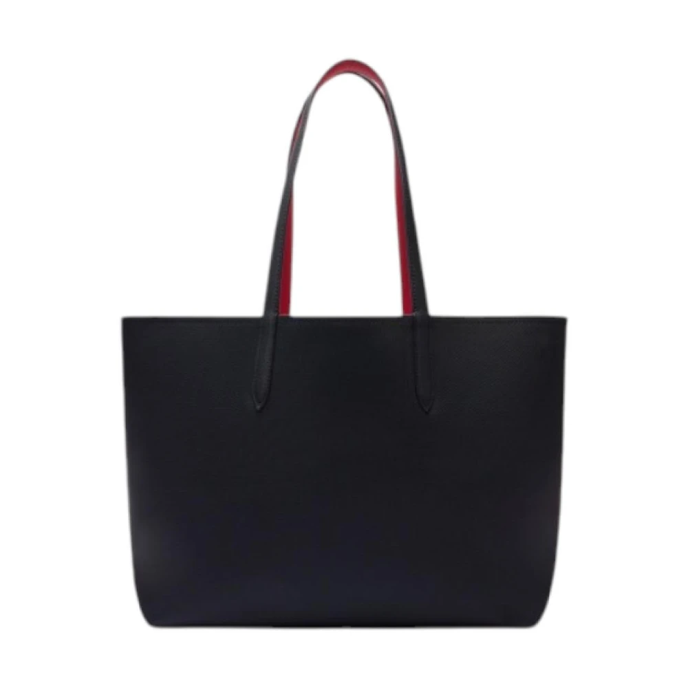 Lacoste Women's Blue Reversible Shopping Bag Abîmes Petunia