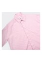 check-cropped-oversize-fit-shirt-pink