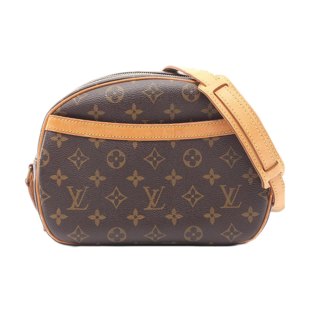 Louis Vuitton Vintage Women's Brown Pre-Owned Monogram Canvas Crossbody Bag