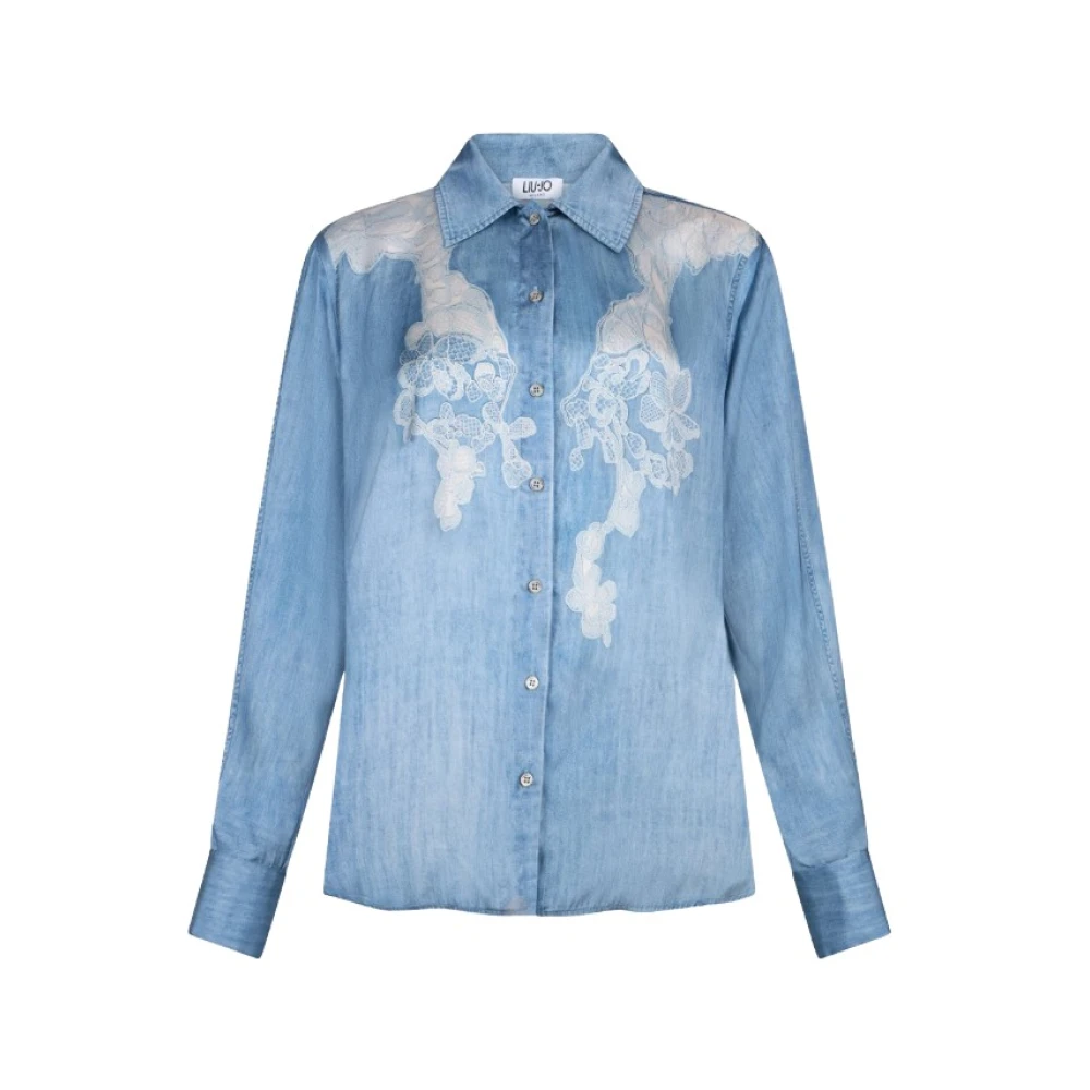 Liu Jo Women's Blue Denim Shirts