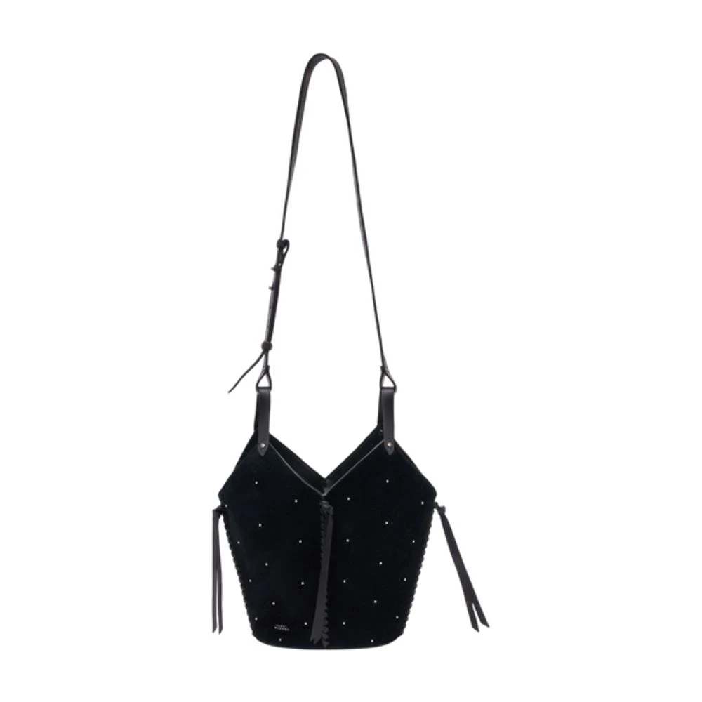 Isabel Marant Black Shoulder Bags, Female, One Size, Tampa Mini Shoulder Bag