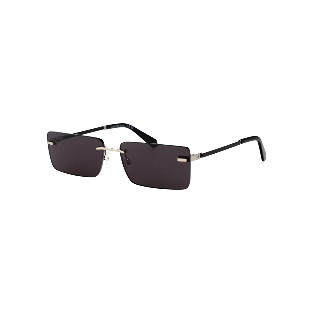 Calvin Klein Jeans Men's Gray Squared Sunglasses