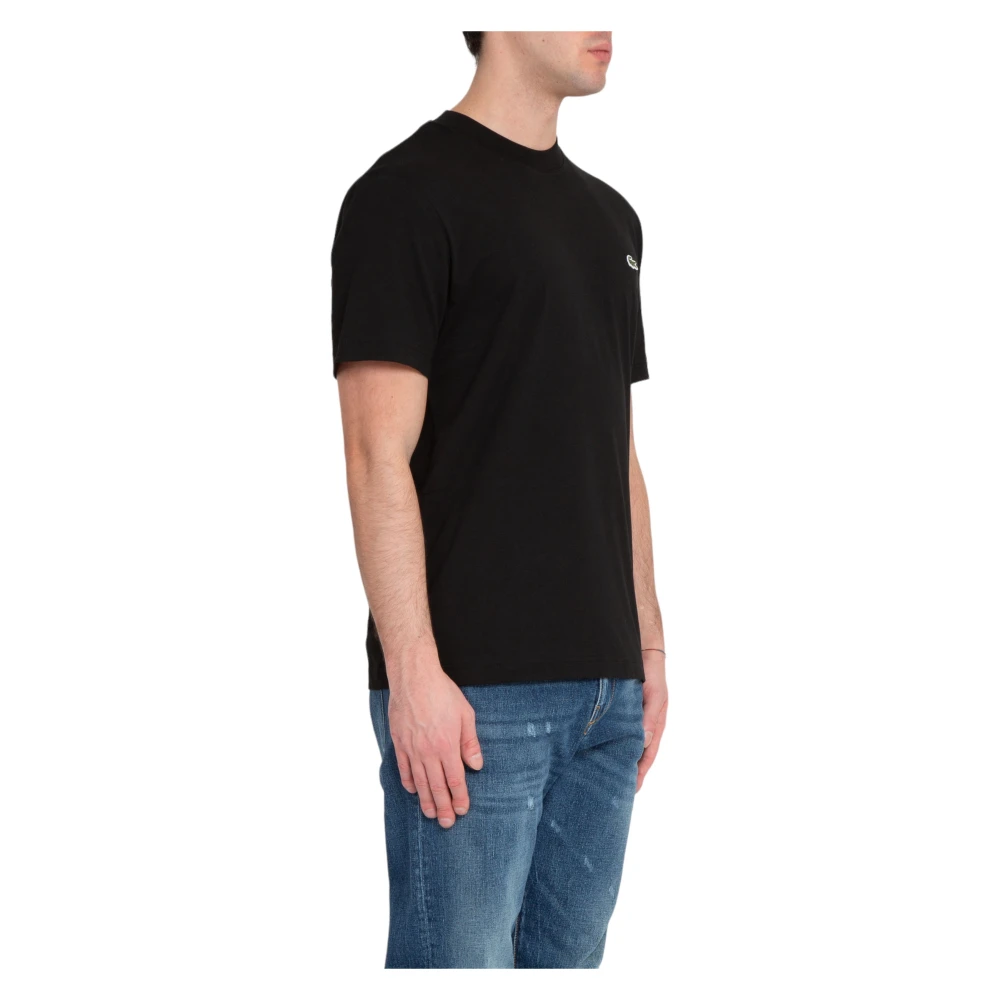 Lacoste T-Shirts Black Heren