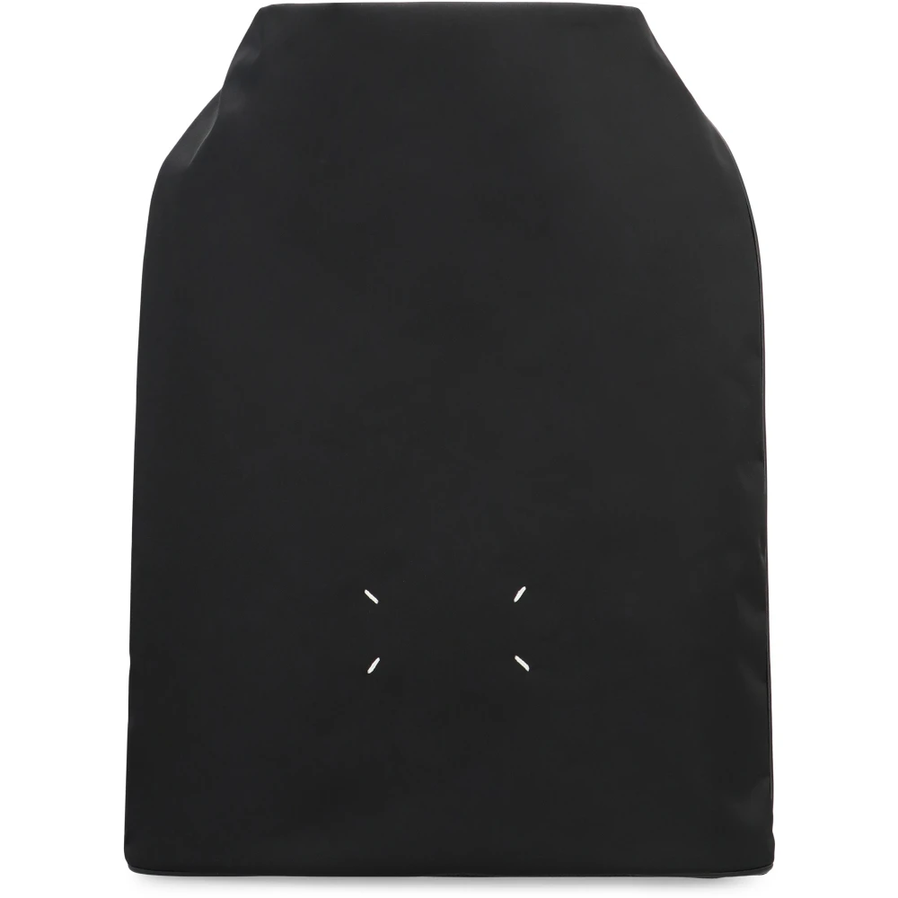 Maison Margiela Unisex Black High Tech Roll Up Backpack