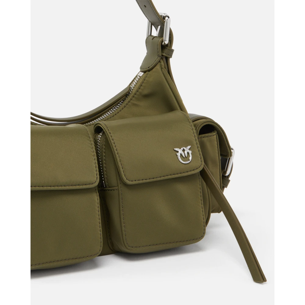 pinko Groene Cargo Tas met Nuttige Zakken Green Dames