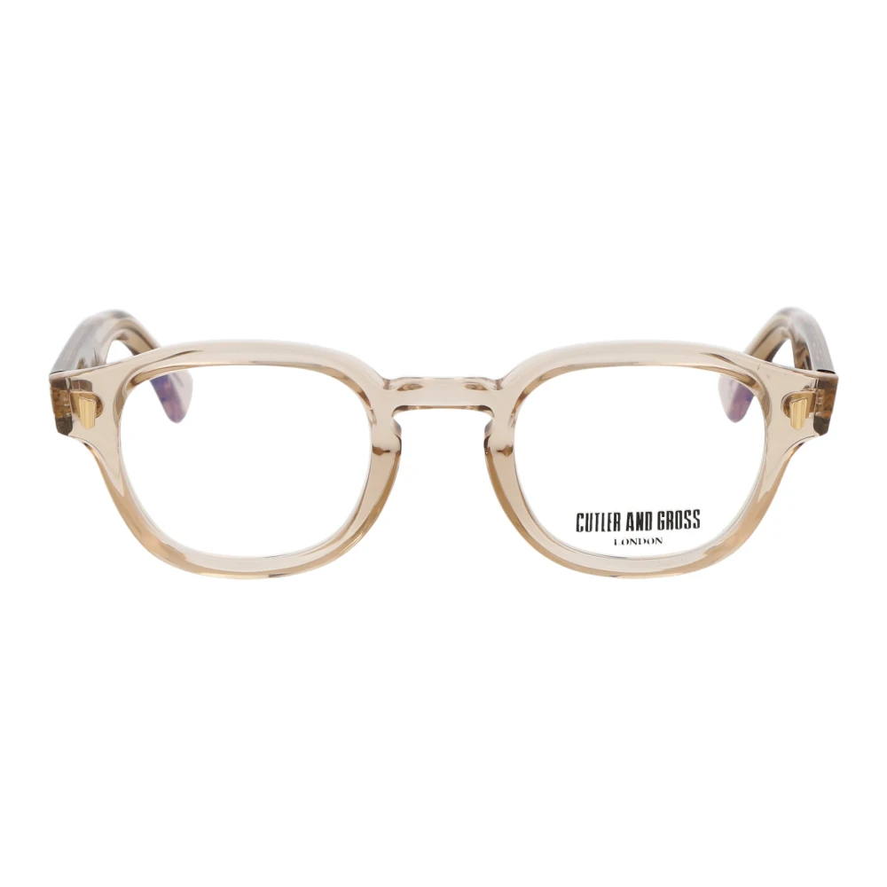 Cutler And Gross Stijlvolle Optische Bril 9290 Beige Heren