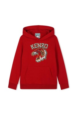 sweat-a-capuche-rouge-avec-maxi-logo-imprime