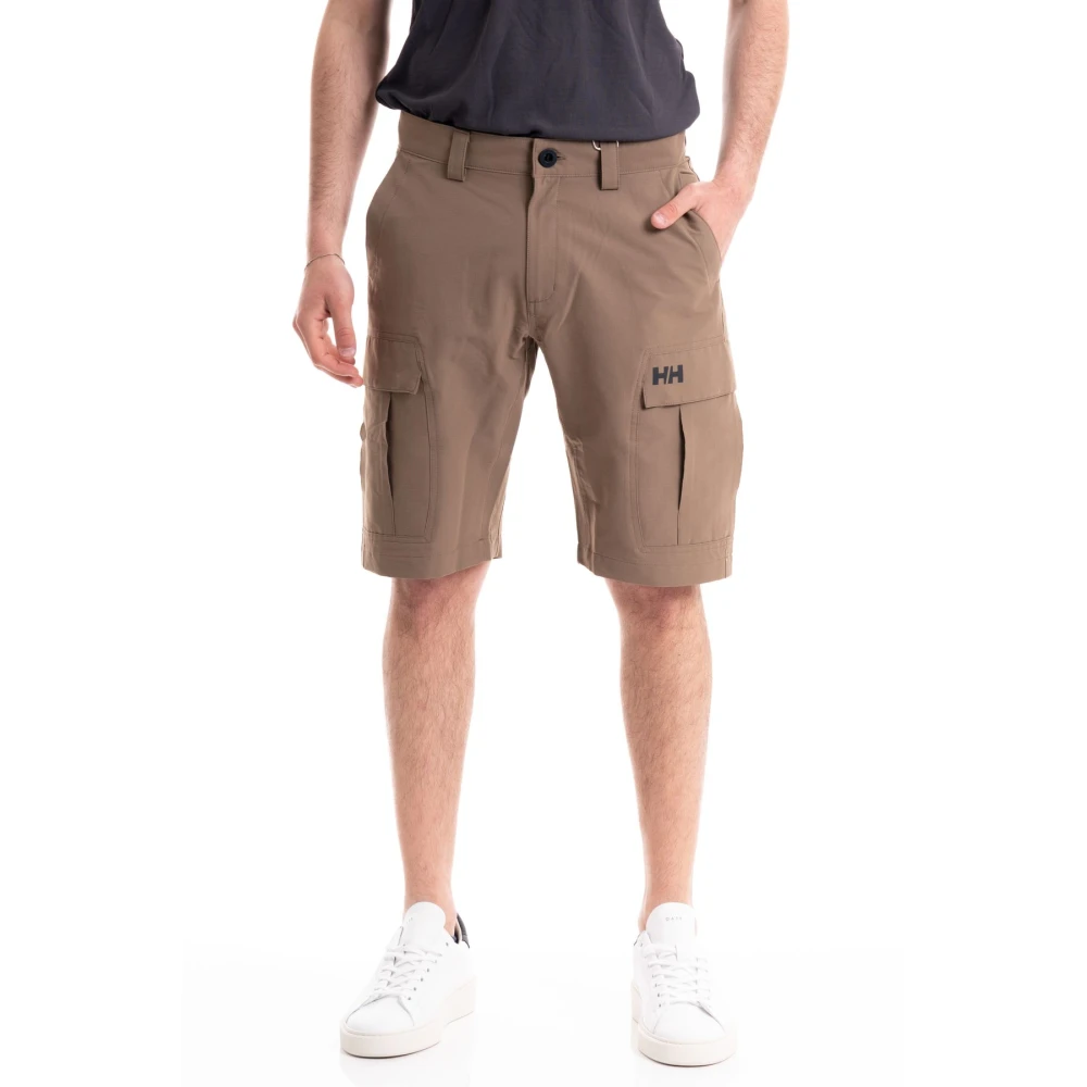 Helly Hansen Sneldrogende Cargo Shorts voor Heren Orange Heren