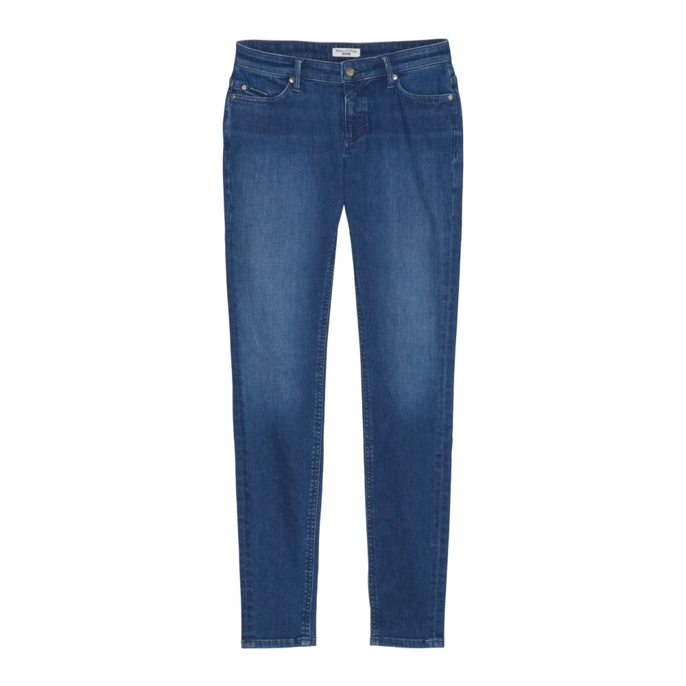 Marc O'Polo Jeans model SIV skinny low waist Blue Dames