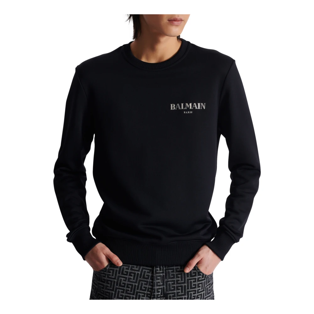 Balmain Vintage sweatshirt Black Heren