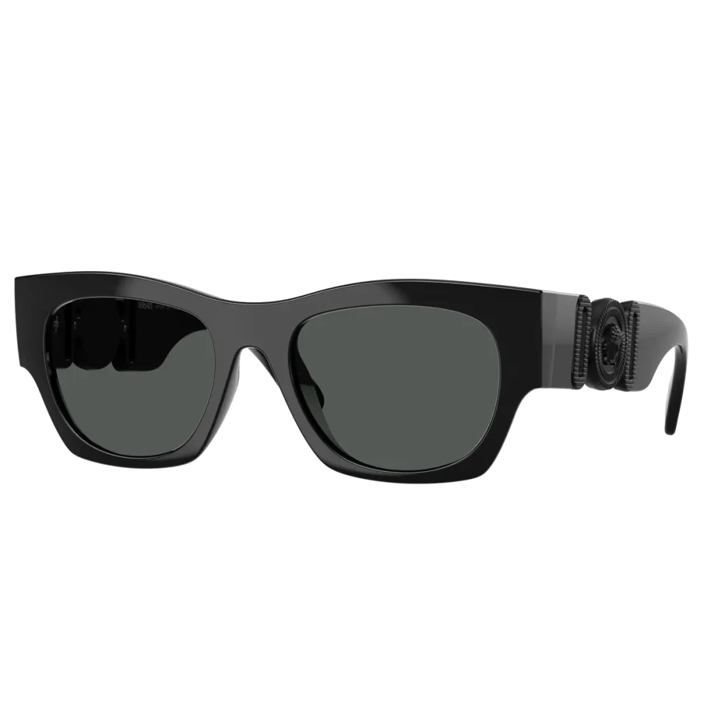 Versace Men's Grey Man Ve4479u 536087 Sunglasses Injected Black Pillow Normal - Image 2