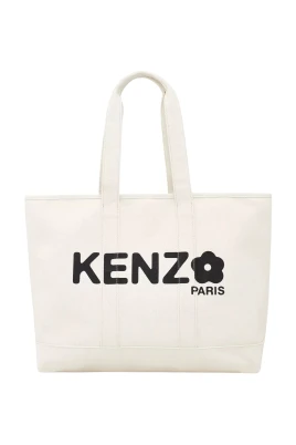Utility Shopper Bag med Boke Flower-tryck