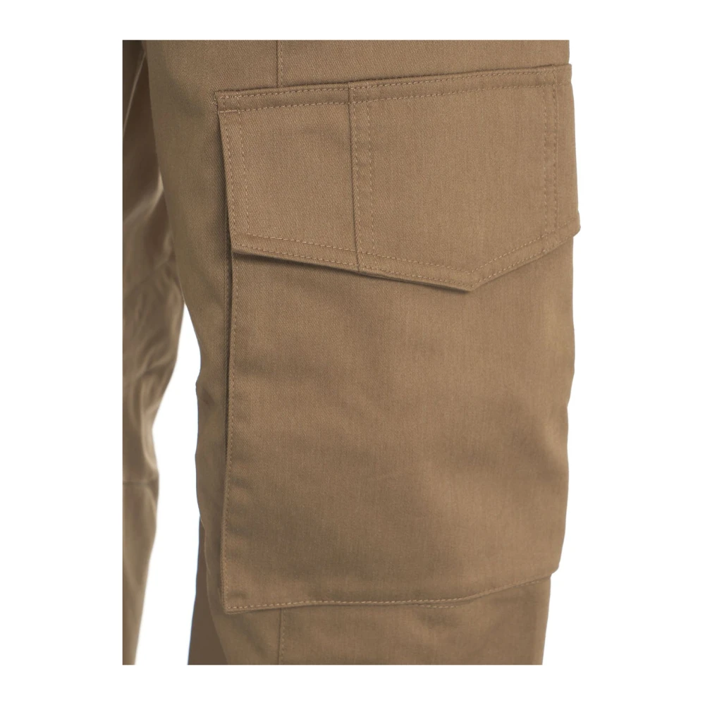 Golden Goose Beige Wide Leg Cargo Broek Beige Heren