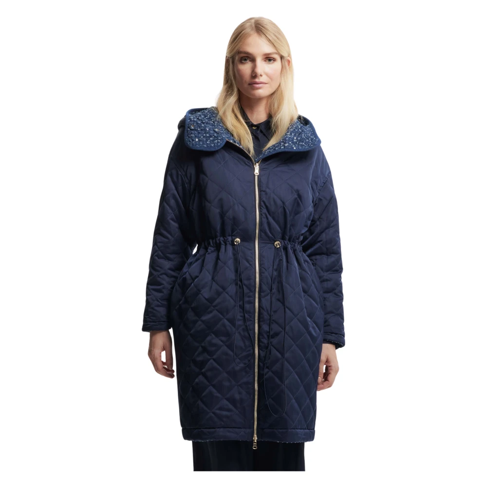 Kocca - Coats > Parkas - Blue - Kocca - Modalova