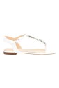 white-lace-flat-shoes