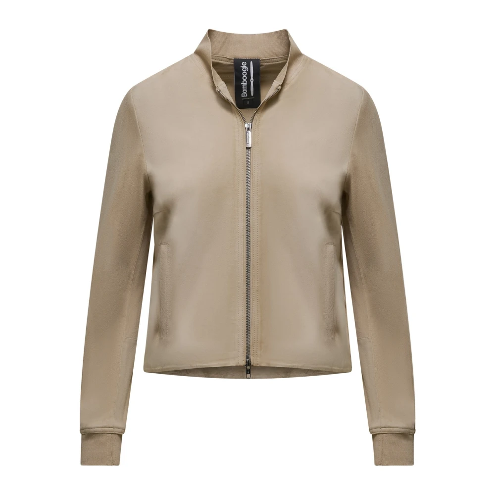 Jackets > Leather Jackets - - BomBoogie - Modalova