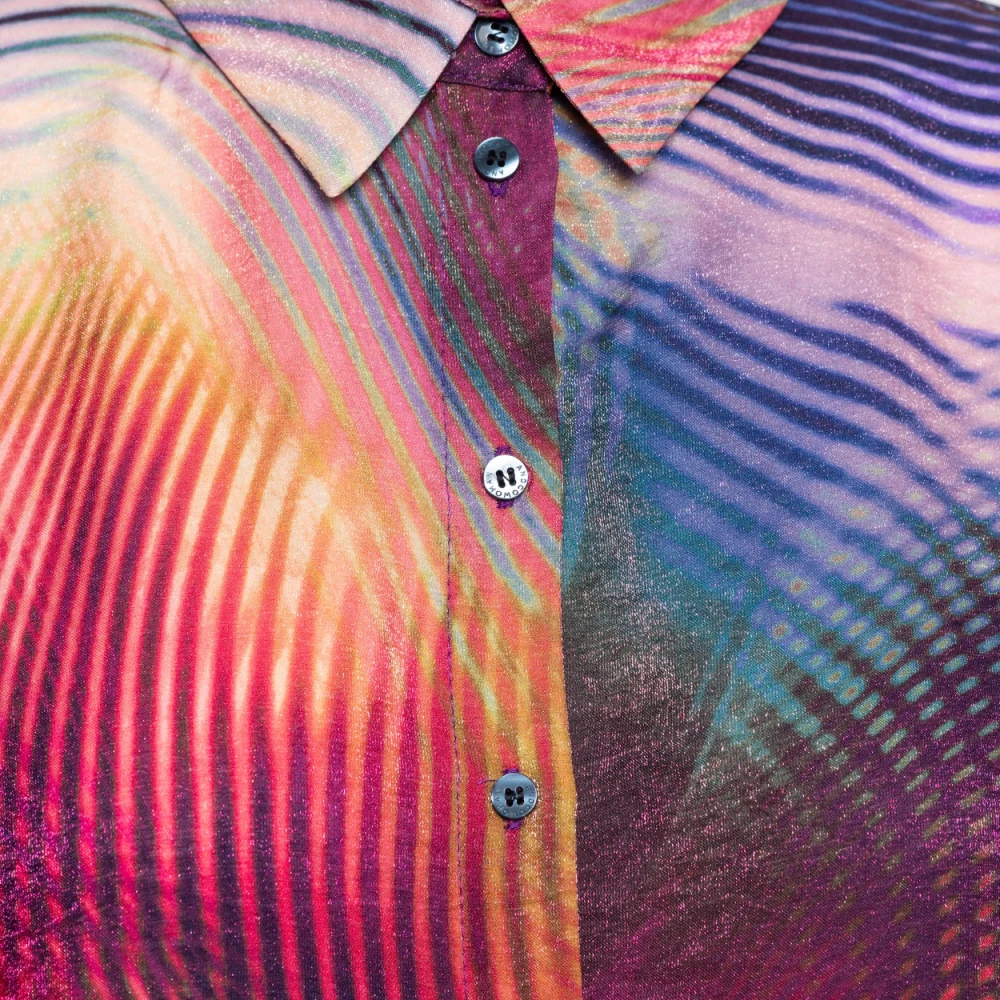 &Co Woman Oversized geruite overhemd Multicolor Dames