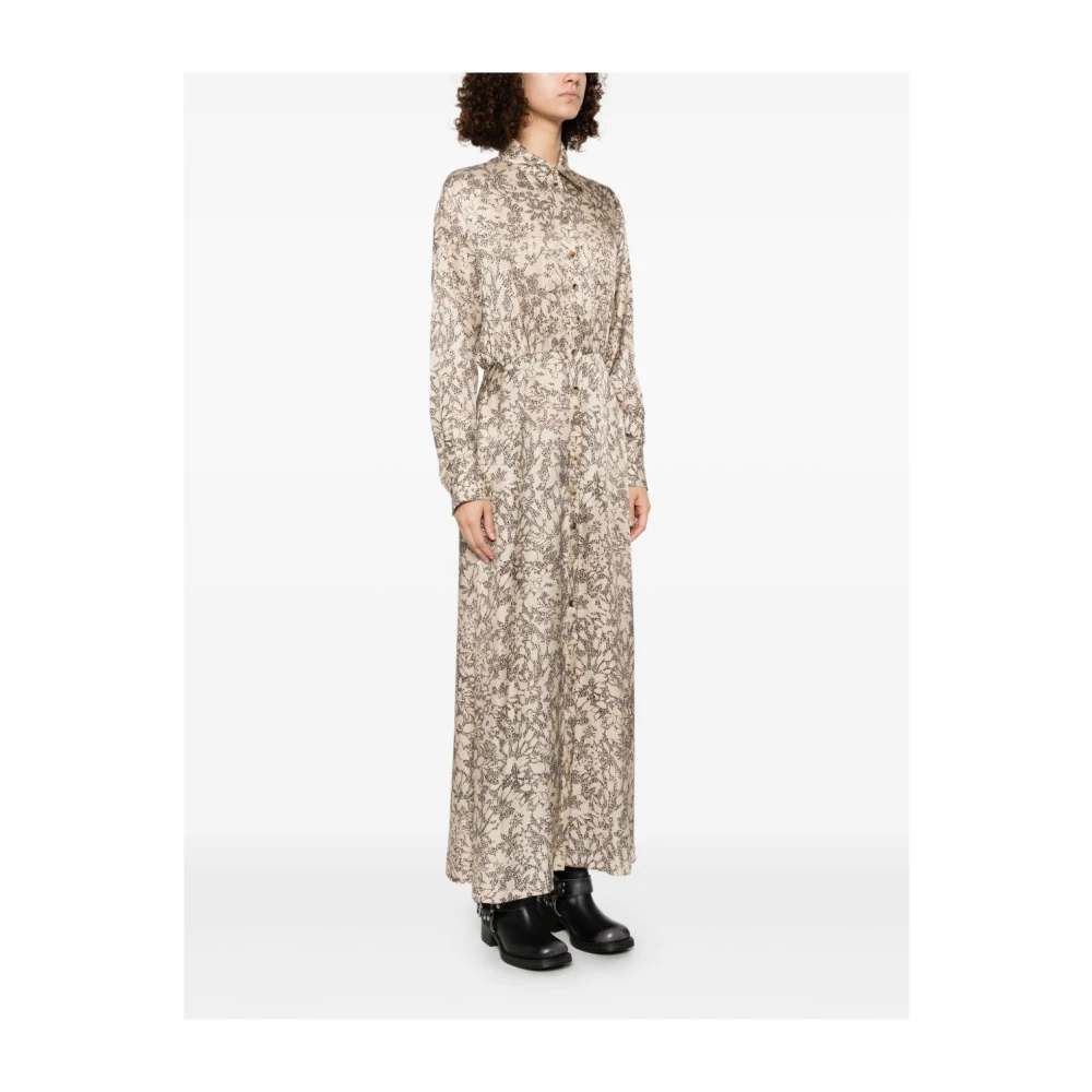 Golden Goose Multikleur Jurk met Voorknoopsluiting Multicolor Dames