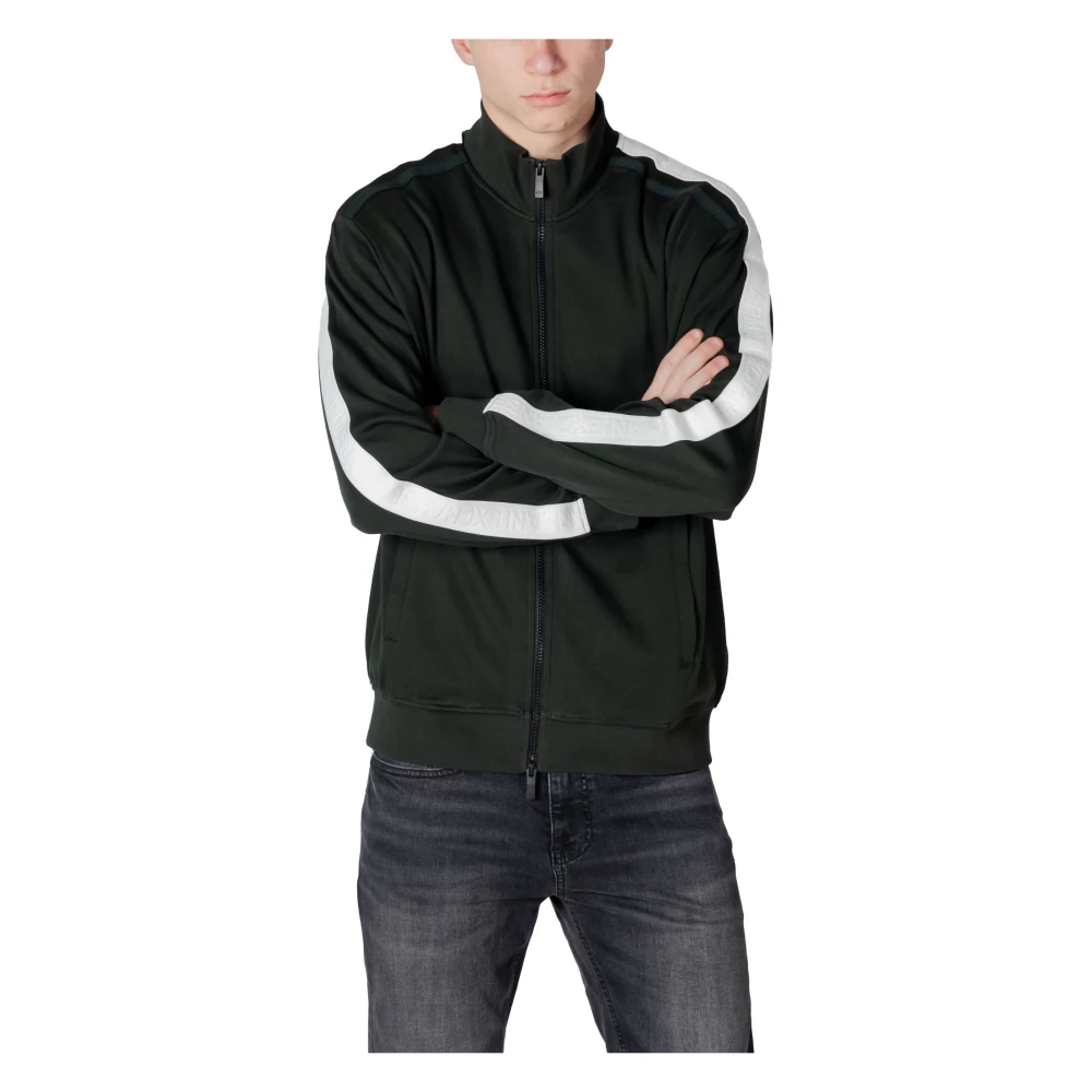 Armani Exchange Katoenen Heren Sweatshirt Gray Heren