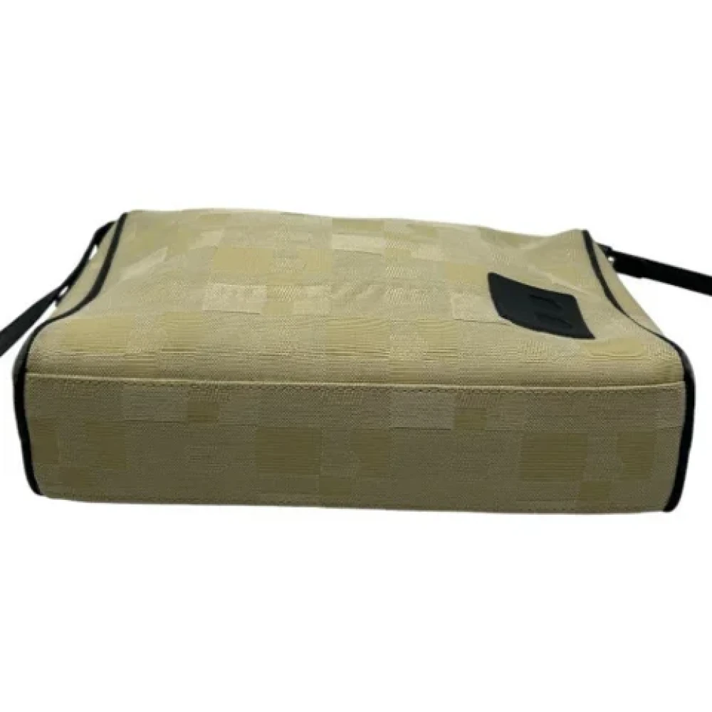 Bally Pre-owned Fabric shoulder-bags Beige Dames