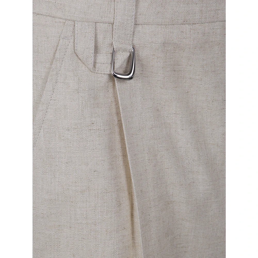 Jacquemus Stijlvolle Zomer Shorts voor Vrouwen Beige Heren