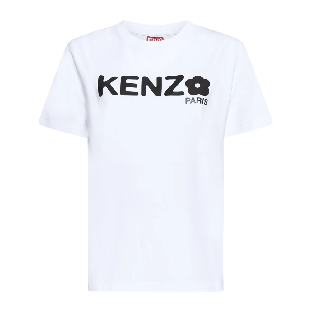 Kenzo Boke Flower 2.0 Korte Mouw T-shirt White Dames