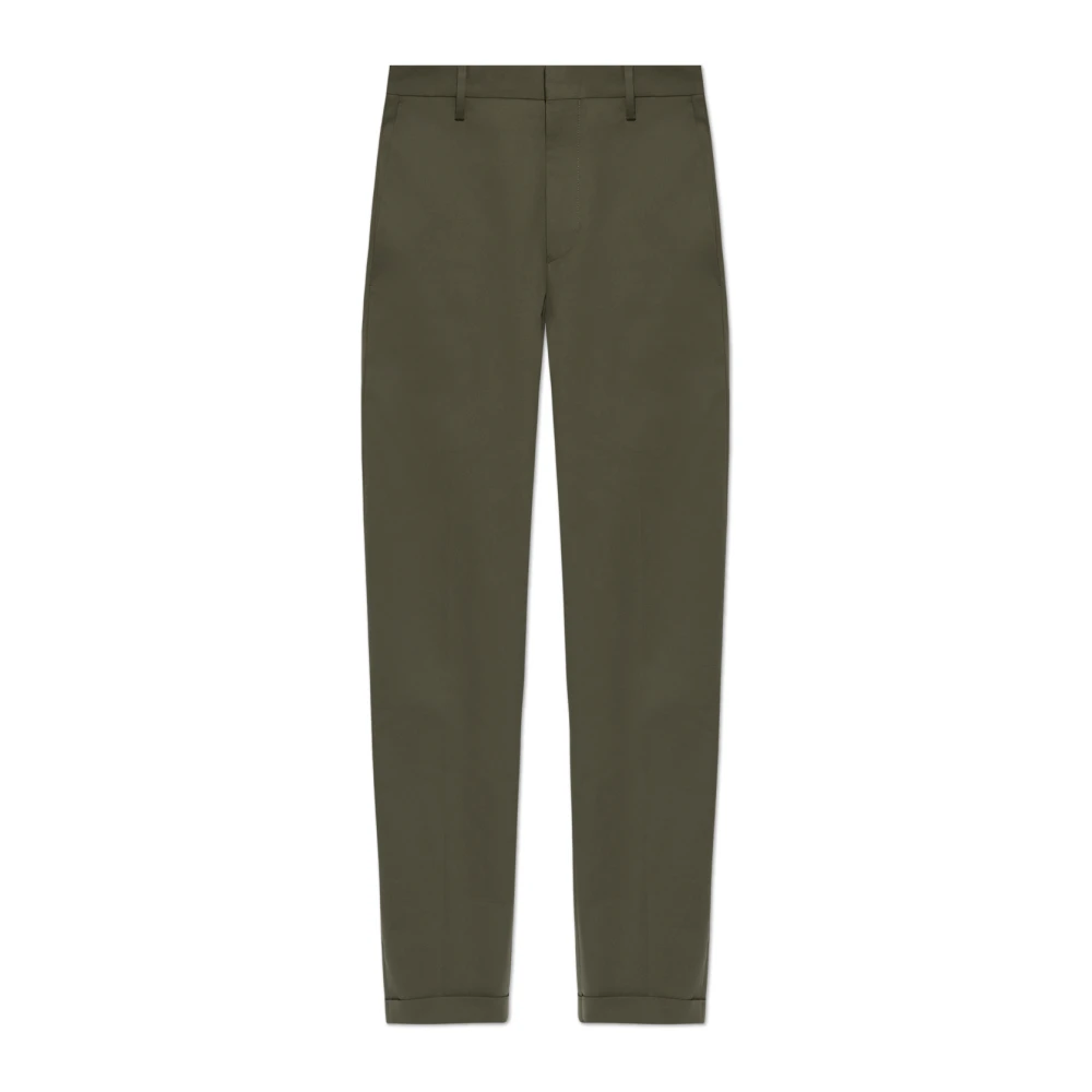 Paul Smith Katoenen broek Green Heren