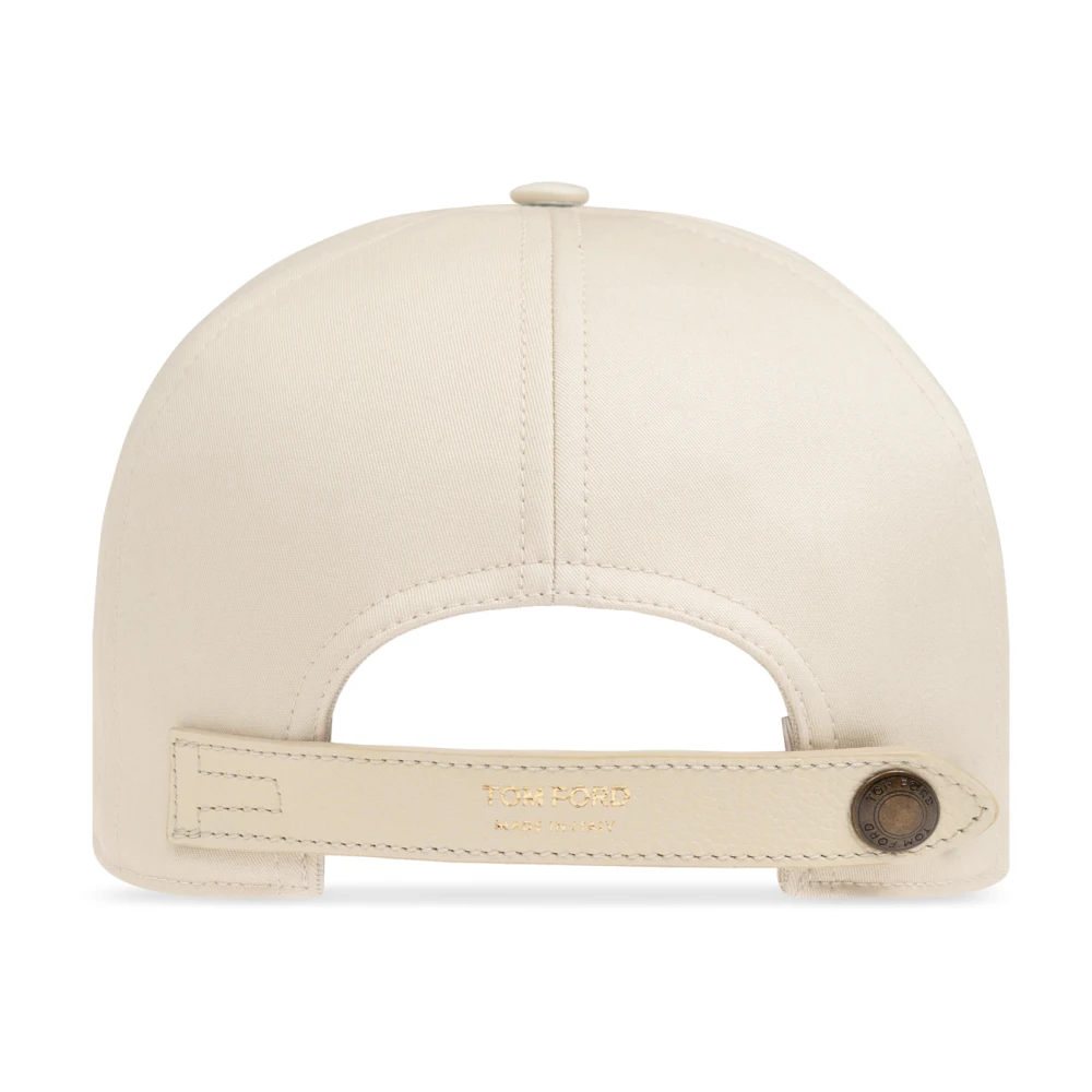 Tom Ford Baseballpet Beige Heren