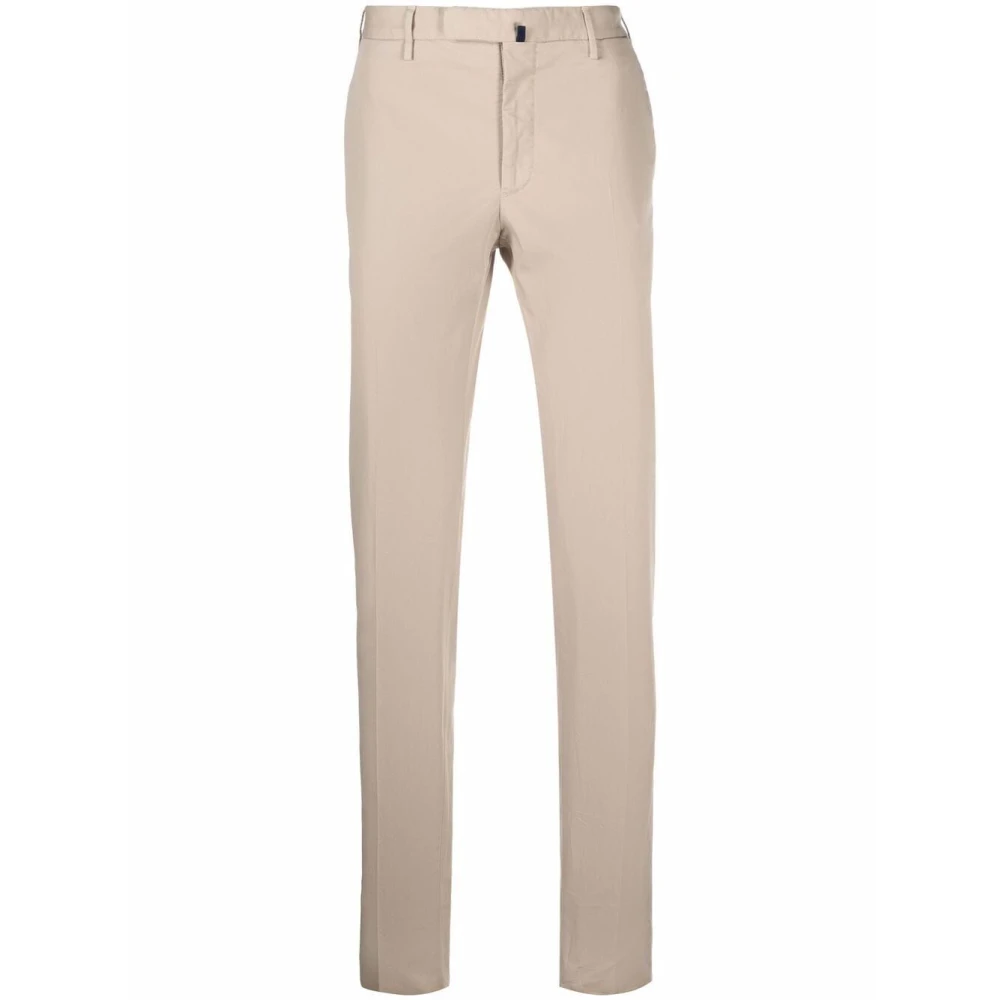 Incotex Heren Casual Broek Beige Heren