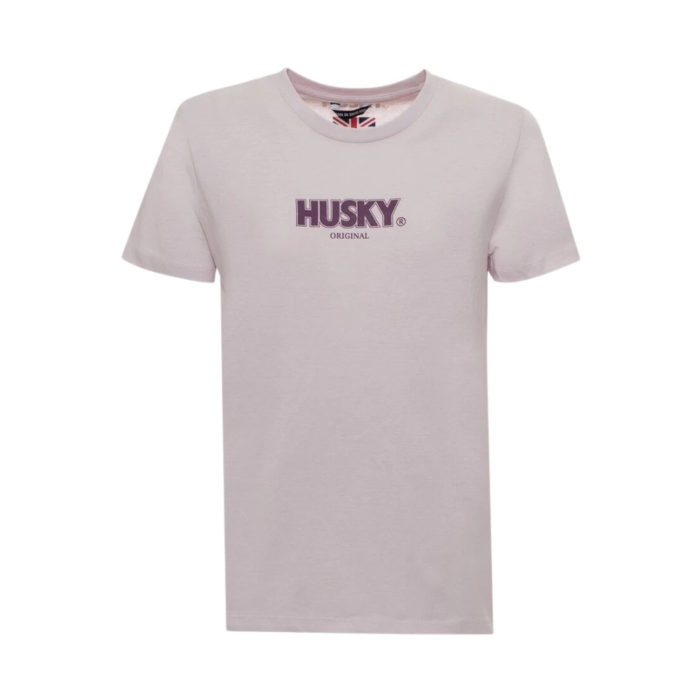 Husky Original Sophia Roze Katoenen T-shirt Pink Dames