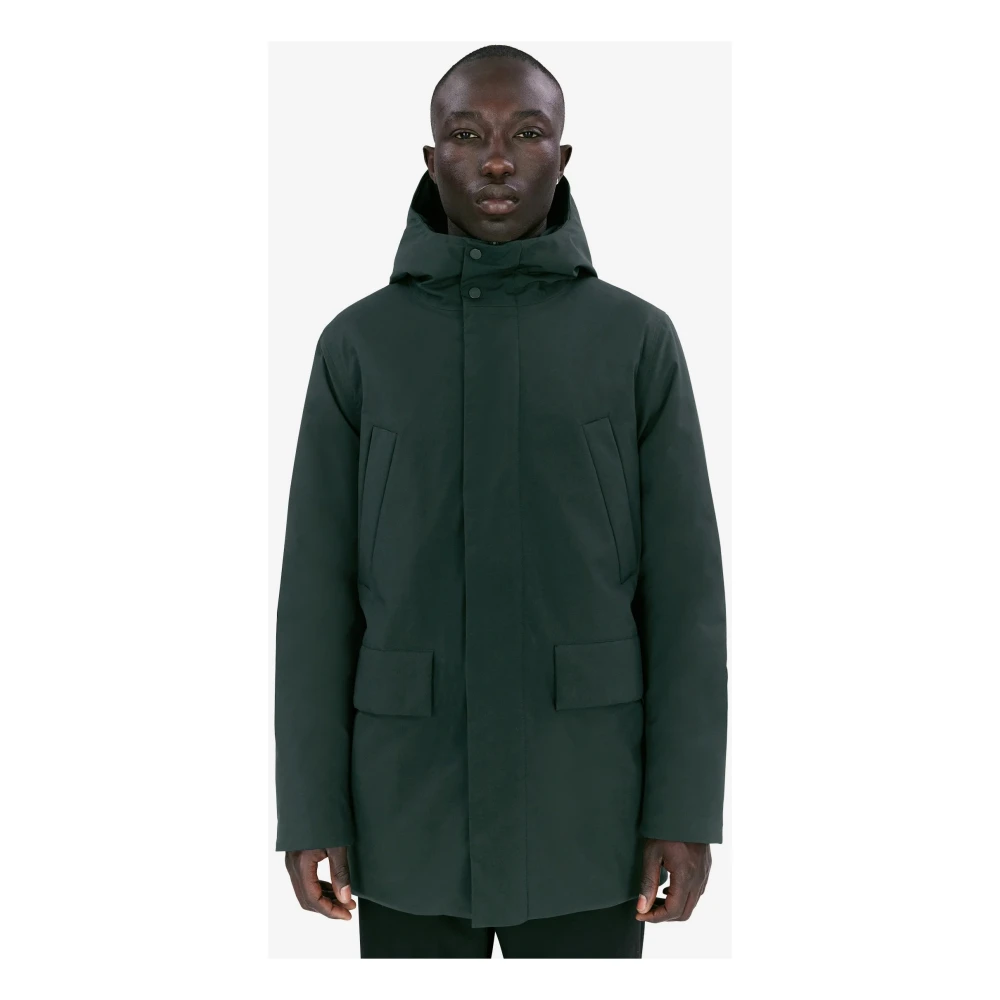 Elvine Lucius Slate Green Winterjas Green Heren
