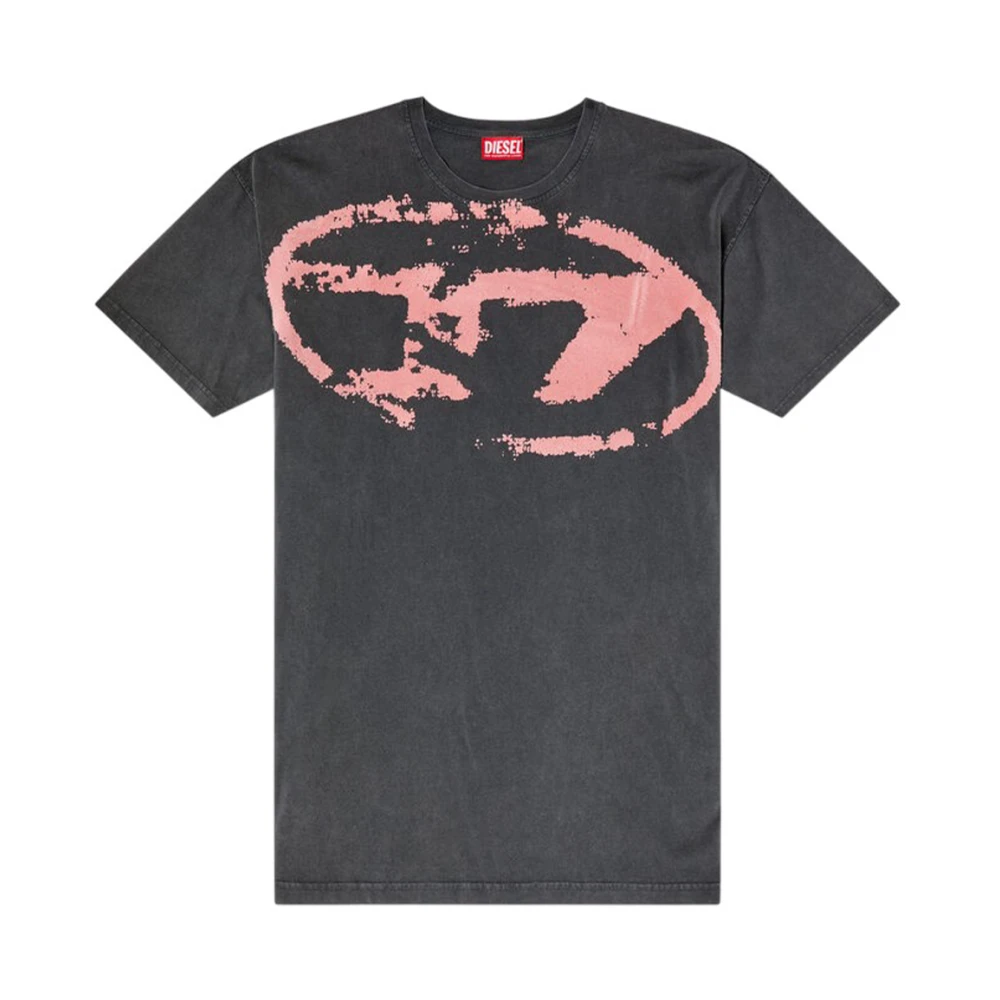 Diesel - Tops > T-Shirts - Black - Diesel - Modalova