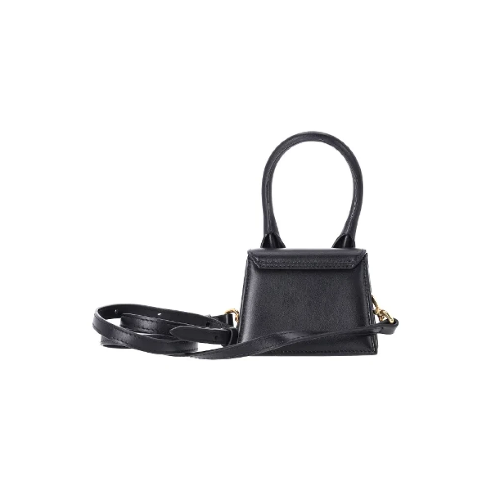 Jacquemus Pre-owned Leather handbags Black Dames