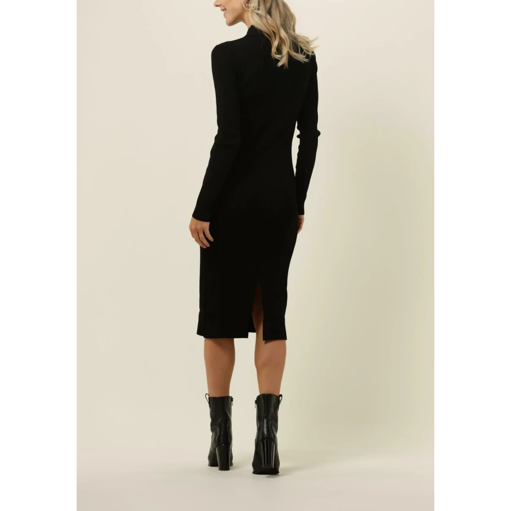 Bruuns Bazaar Celosia Johanna gebreide jurk Black Dames