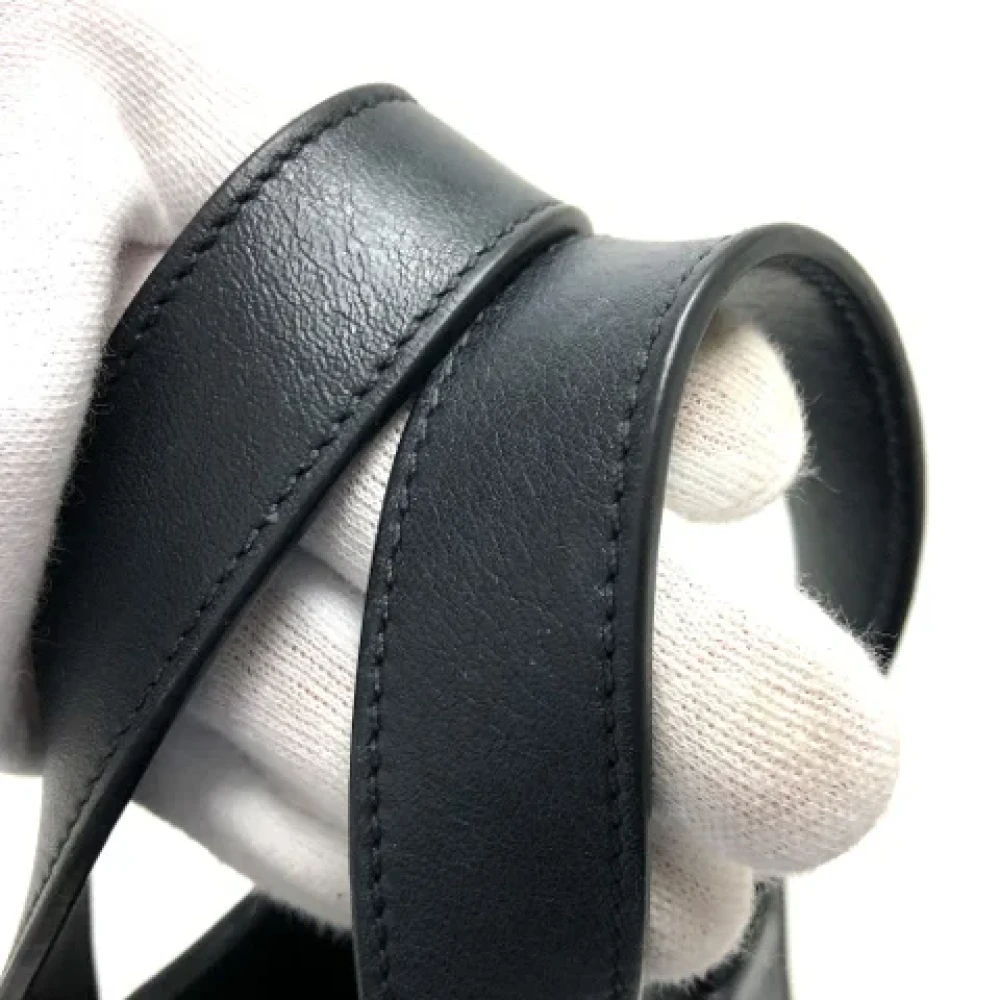 Loewe Pre-owned Leather handbags Black Dames