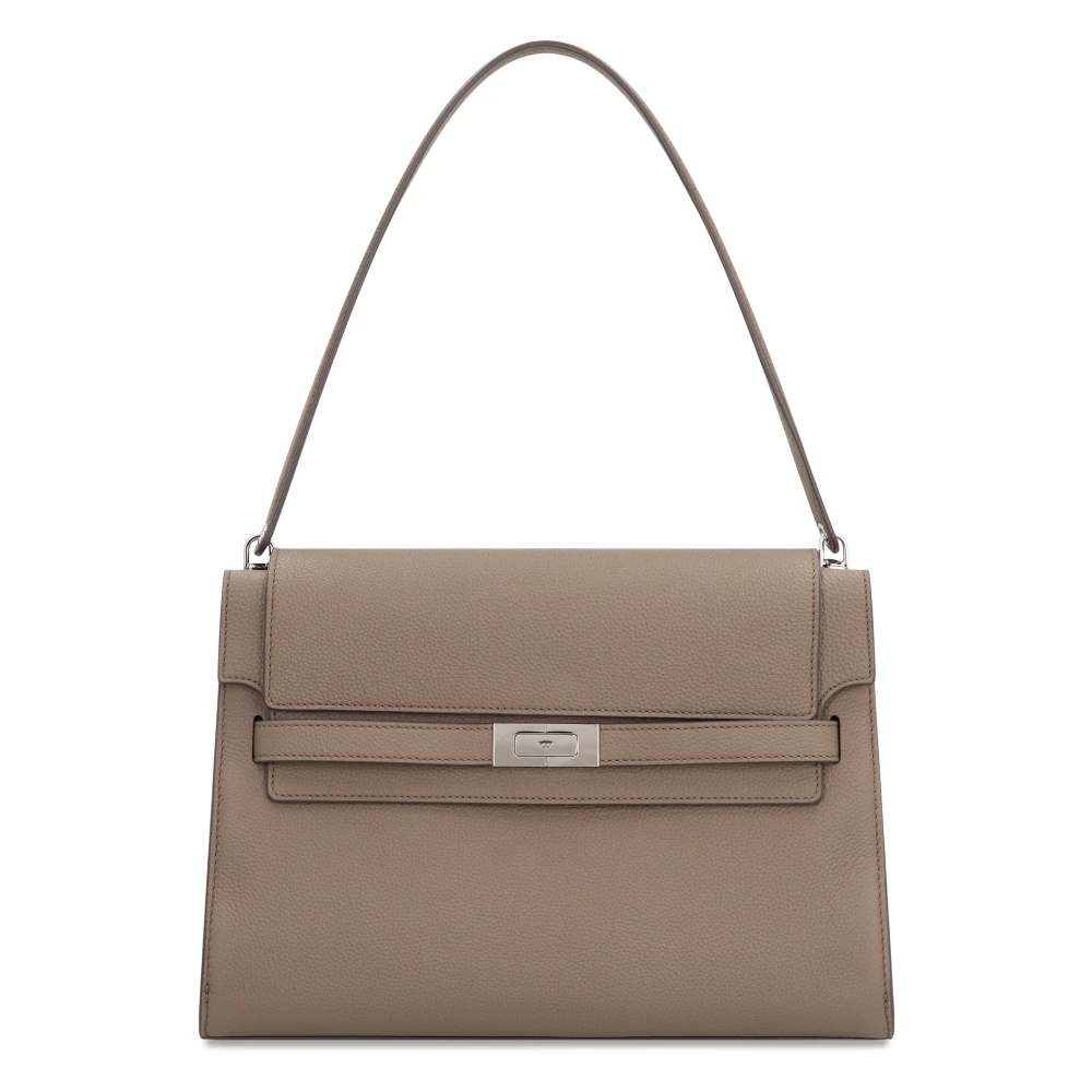 Tory Burch Women's Brown Grande Shoulder Bag With Leather Handle