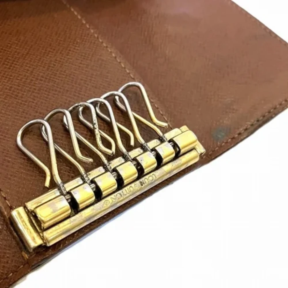 Louis Vuitton Vintage Pre-owned Canvas key-holders Brown Dames