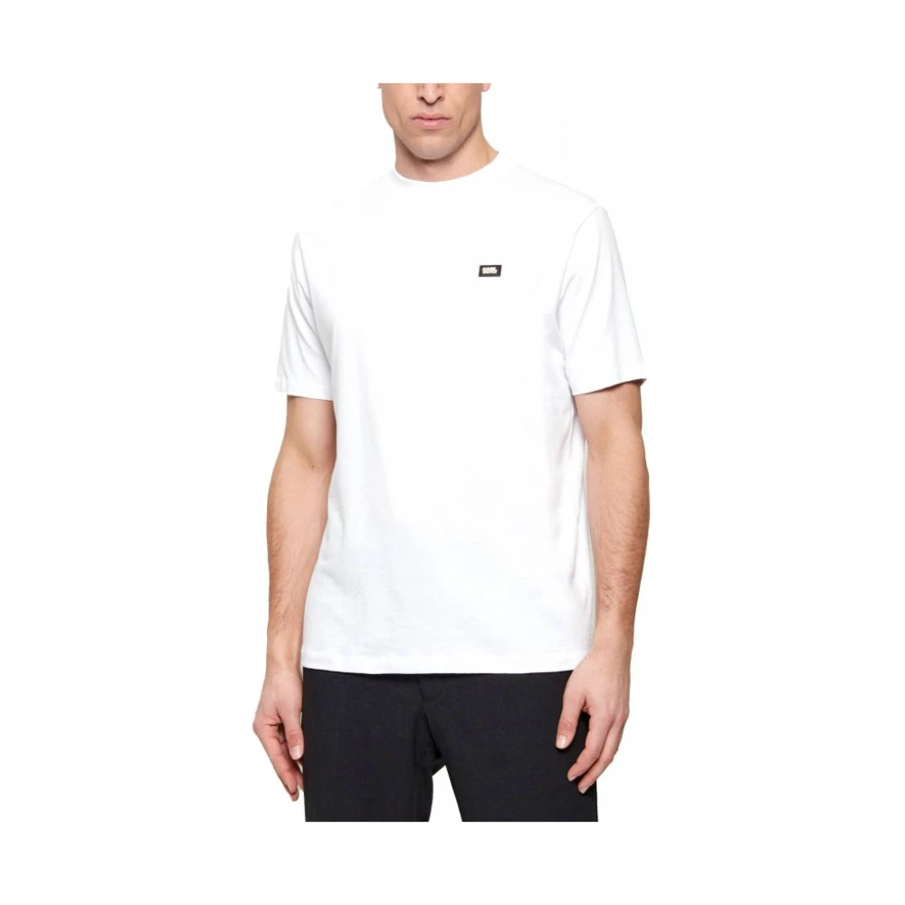 Karl Lagerfeld Men's White T-Shirts, L, T-Shirt