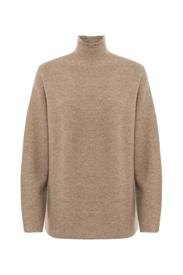 Turtleneck Stickad Tröja