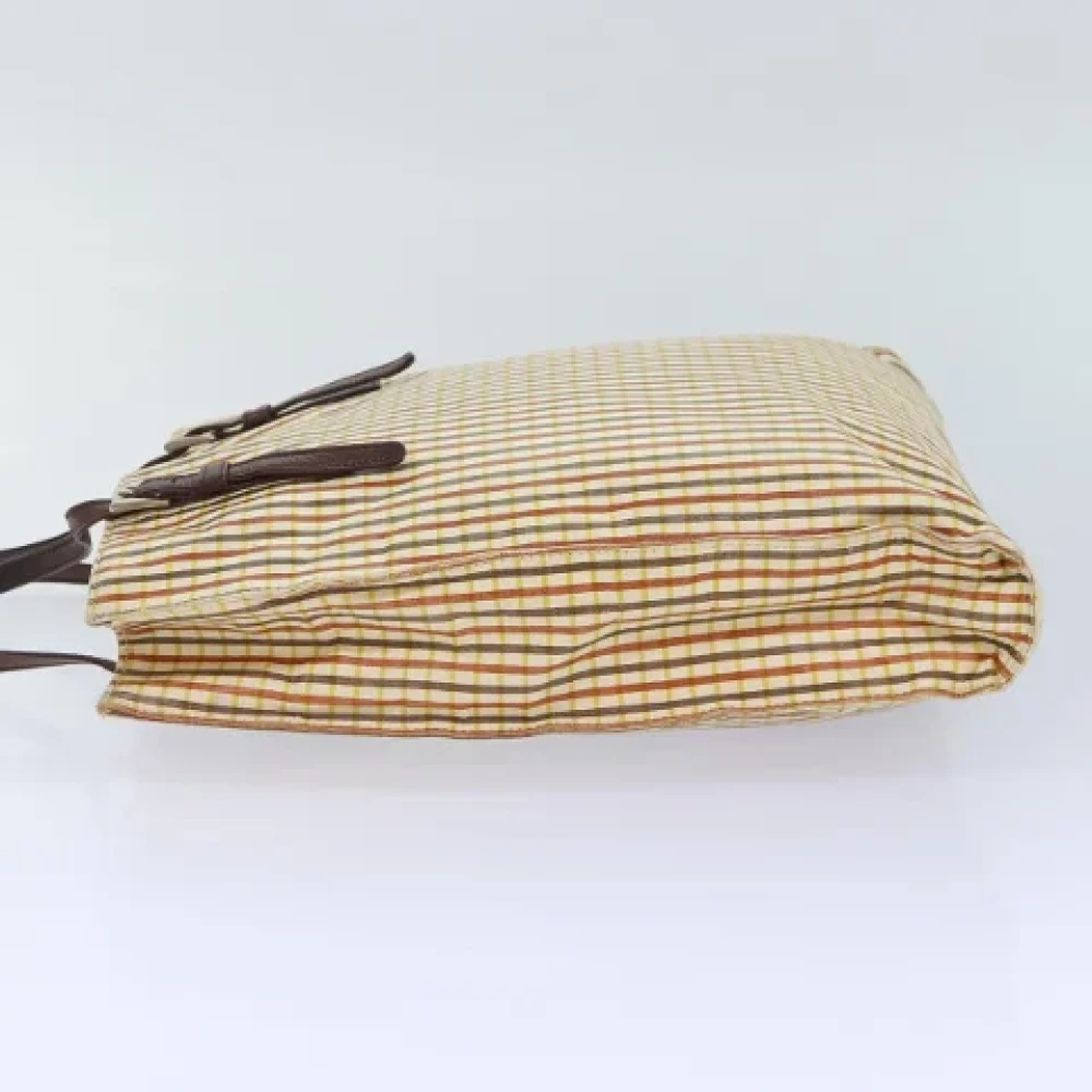 Prada Vintage Pre-owned Leather prada-bags Yellow Dames