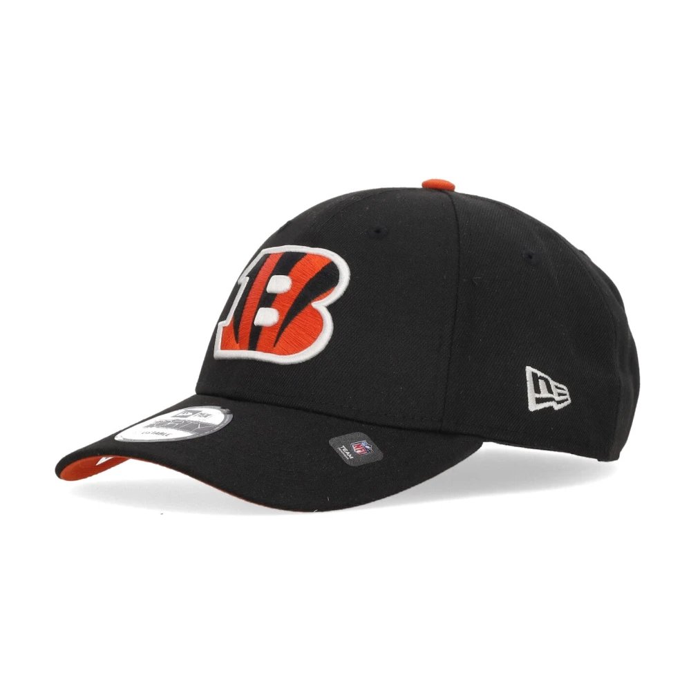 New Era Unisex Black Cincinnati Bengals Curvy Visor Hat