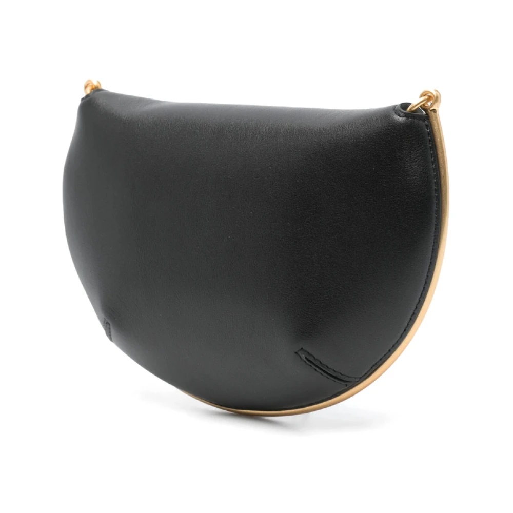 Wandler Zwarte Schoudertas met Kaartsleuven Black Dames