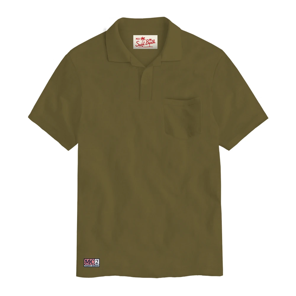 MC2 Saint Barth Groene T-shirts en Polos Green Heren