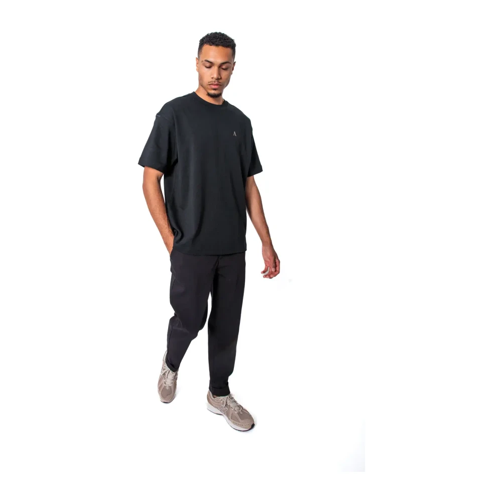 Aeden Zwarte Tee Marshall Stijlvol Black Heren