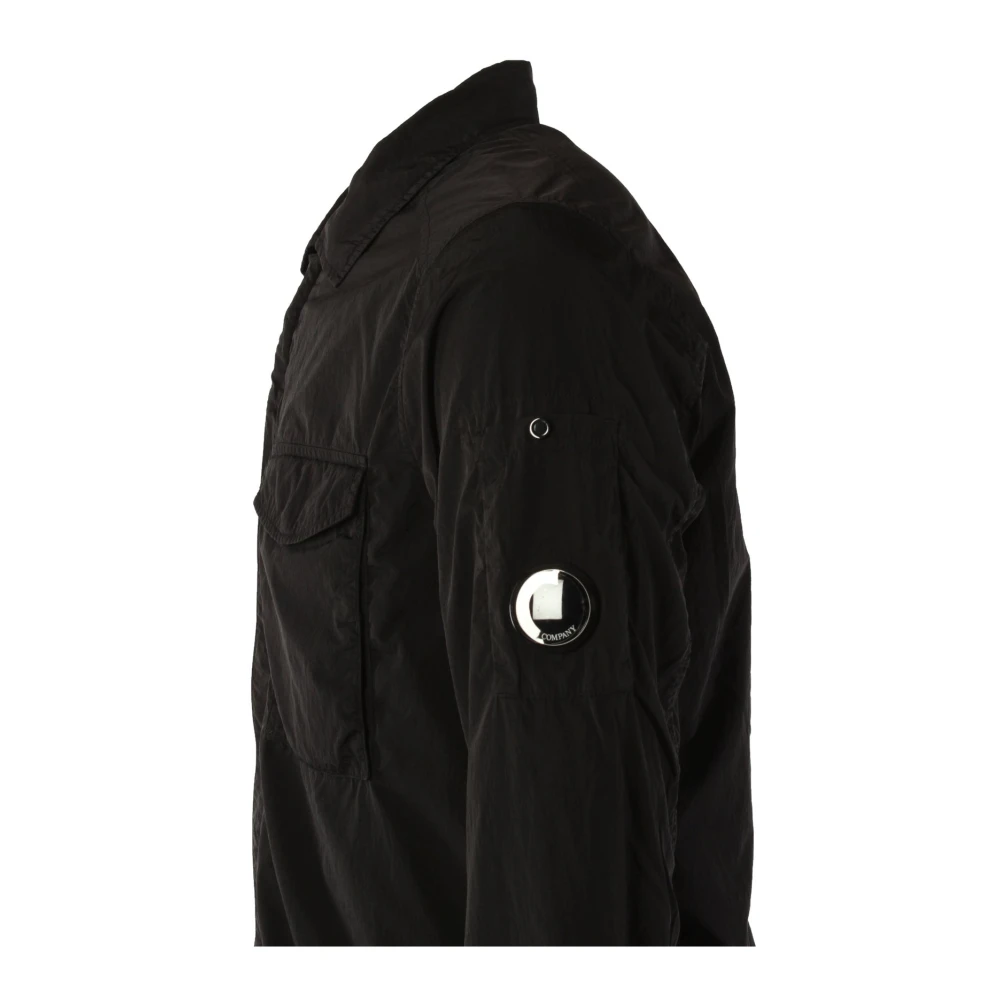 C.P. Company Zwart Overshirt Chromo-r Heren Black Heren