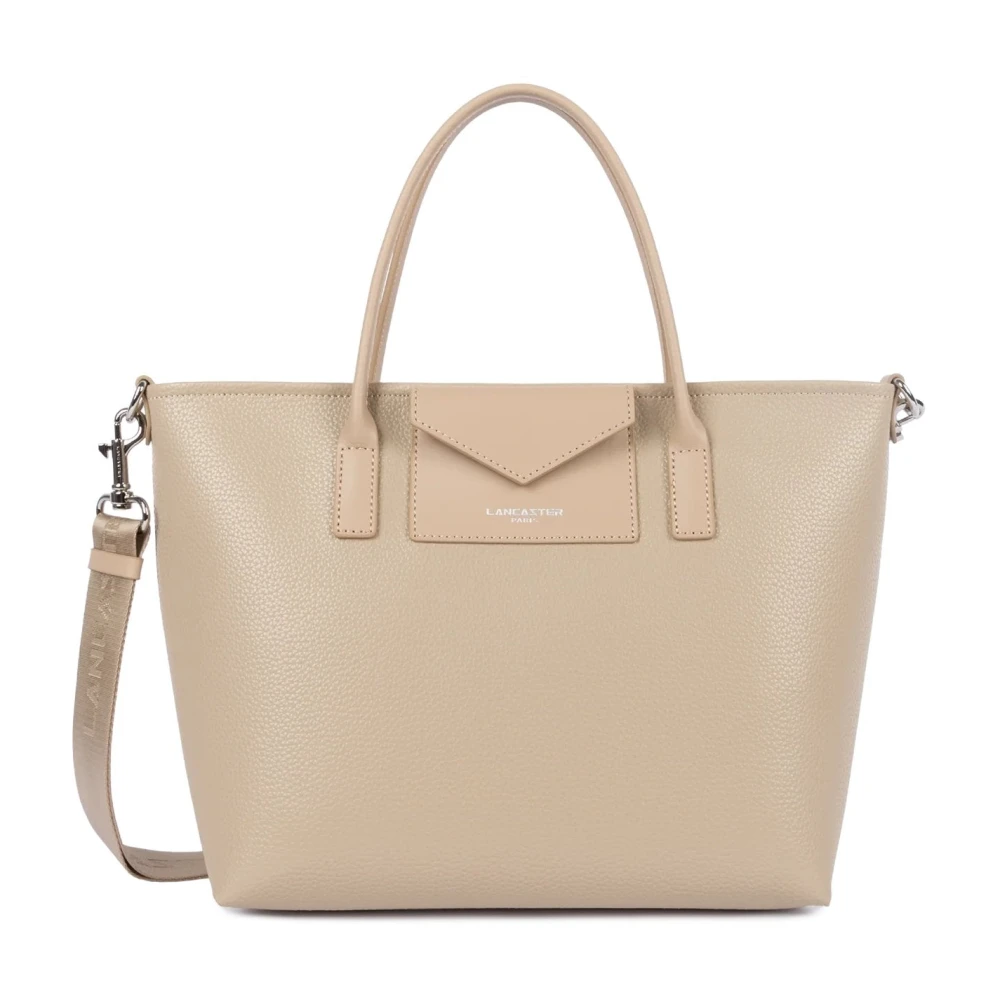 Lancaster Beige Maya Double Kba Tote Bag - Female - Shopping Bags - One Size - Bags