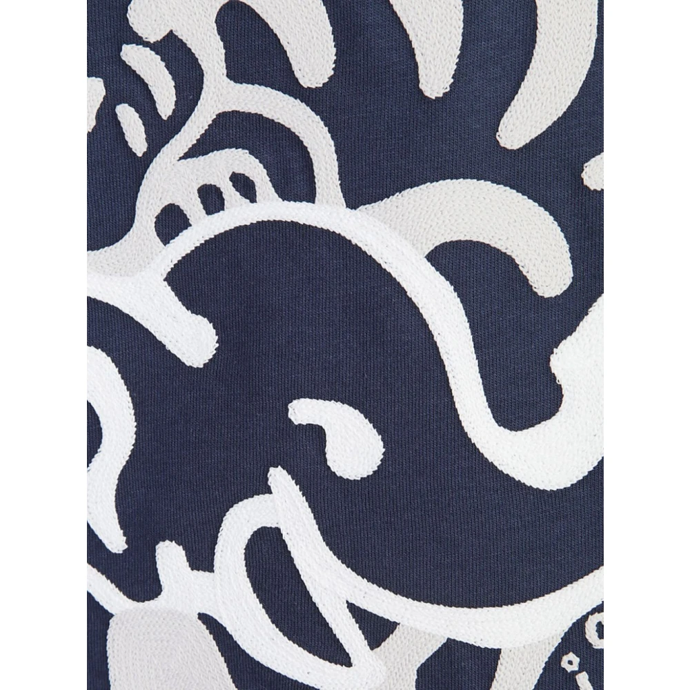 Kenzo Blauwe T-shirts en Polos Blue Heren