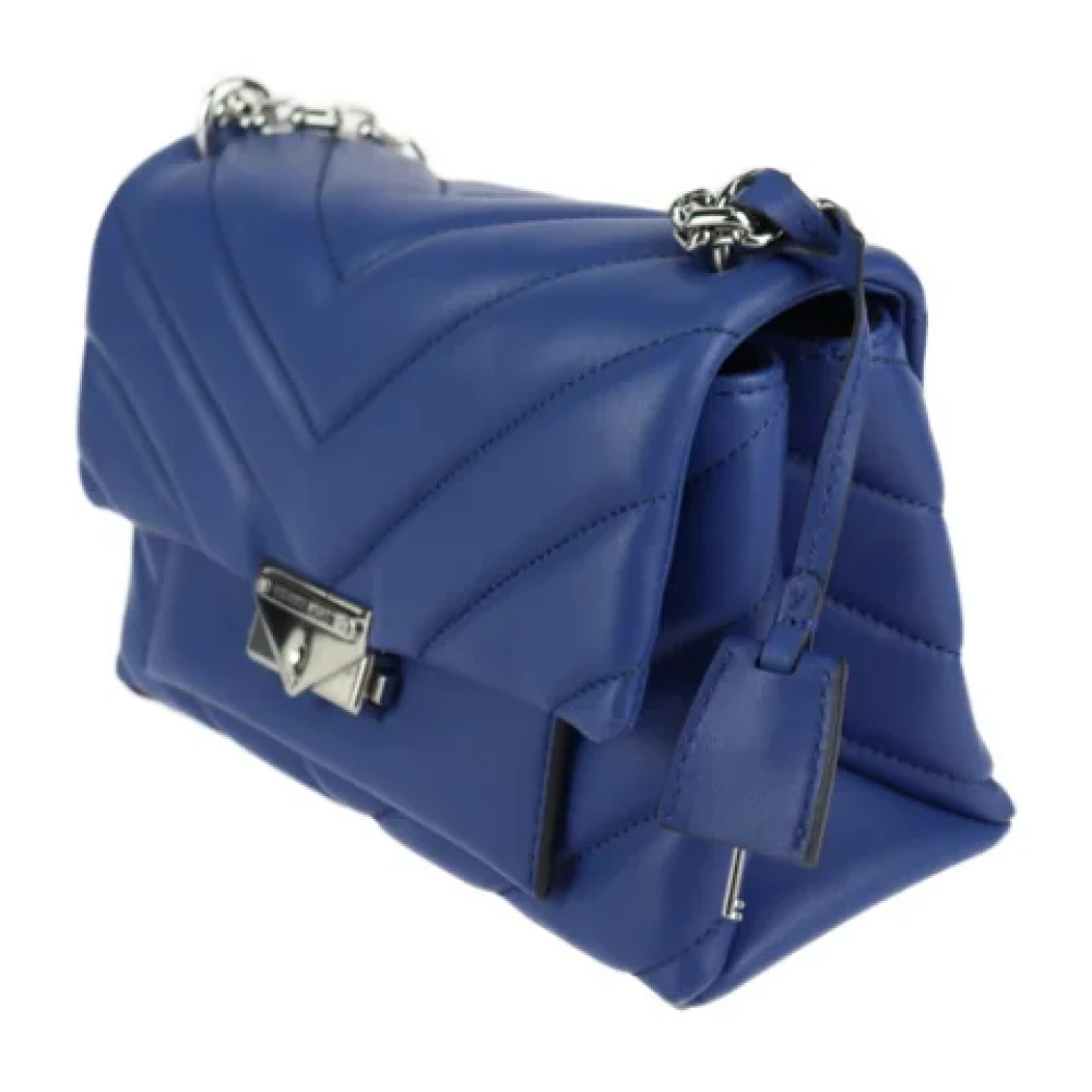 Michael Kors Pre-owned Leather handbags Blue Dames