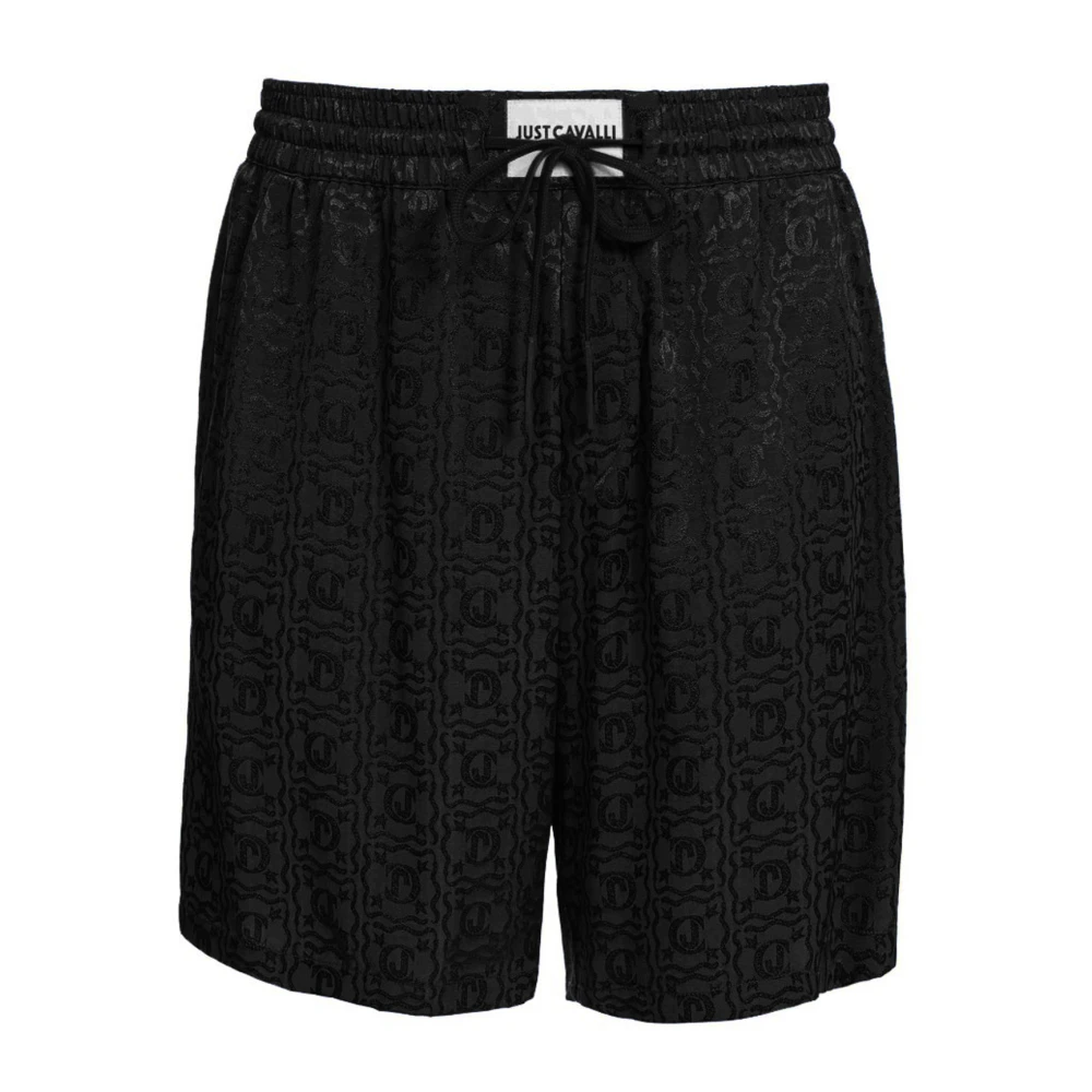 Just Cavalli Casual Shorts Black Heren