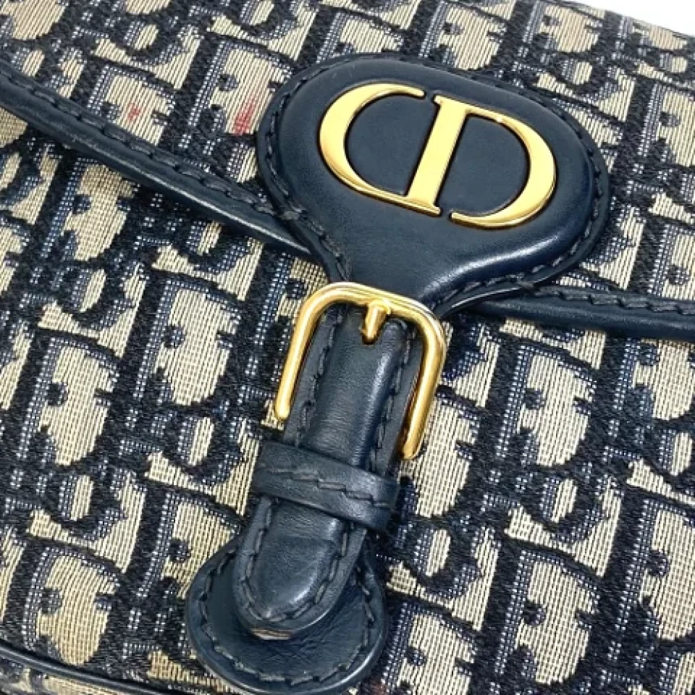 Dior Vintage Pre-owned Fabric dior-bags Blue Dames